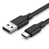 Laidas USB - USB C (K-K) 0.5m 2A juodas (black) Ugreen